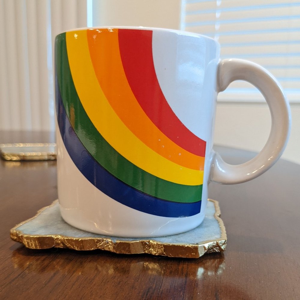 Vintage Rainbow Mug